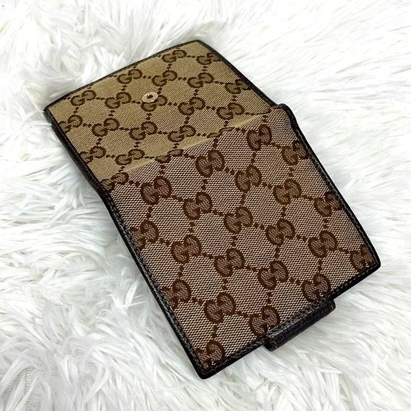 GUCCI BIFOLD MONOGRAM WEBLINE GG WALLET VGC