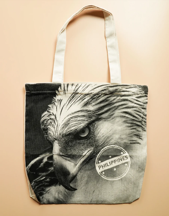 Eagle Design Canvas Tote Bag