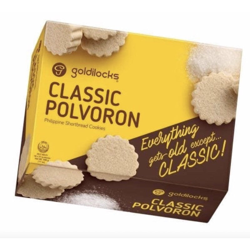 GOLDILOCKS CLASSIC POLVORON BOX 12 PCS