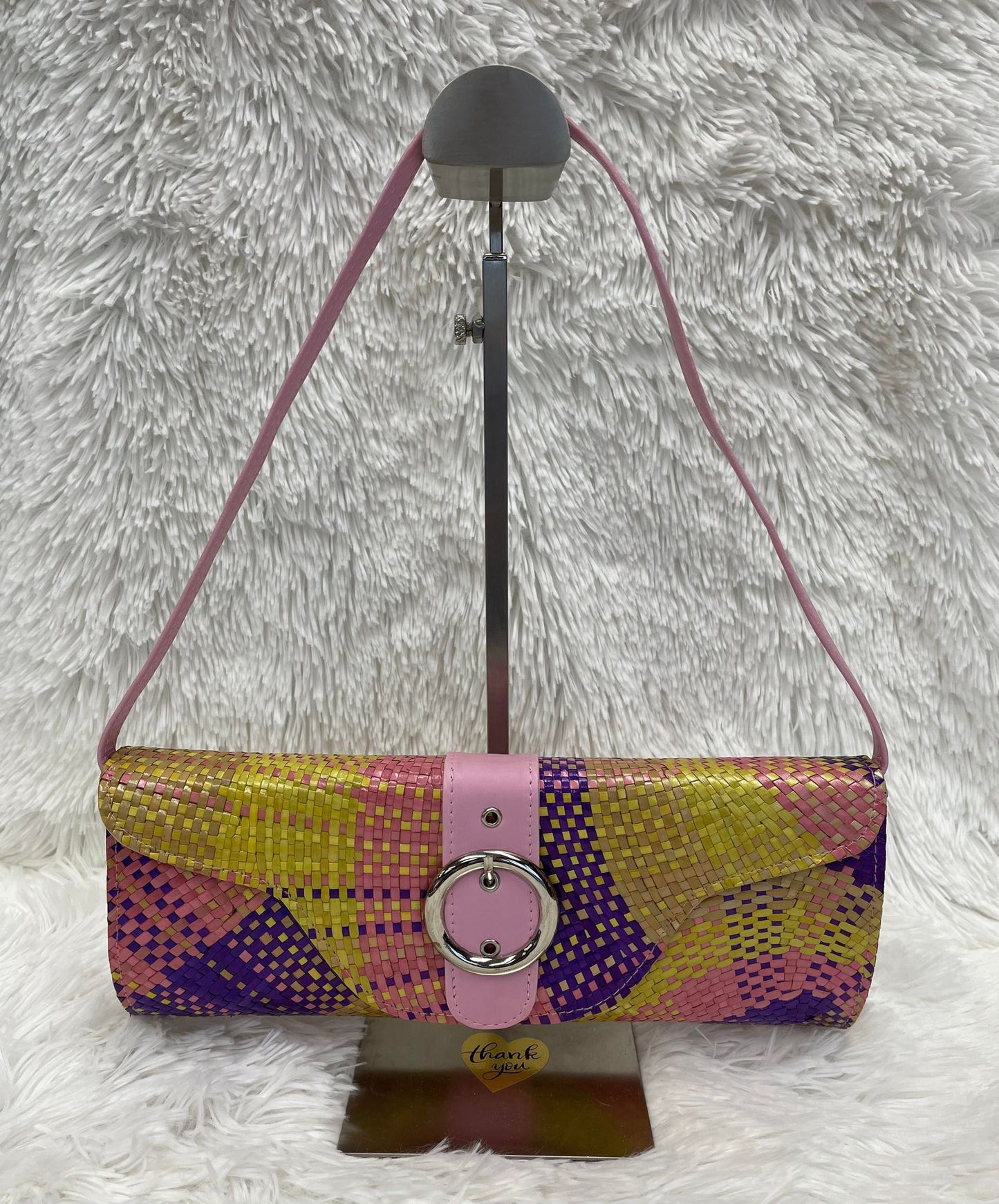 ABACA SHOULDER BAG COLORFUL