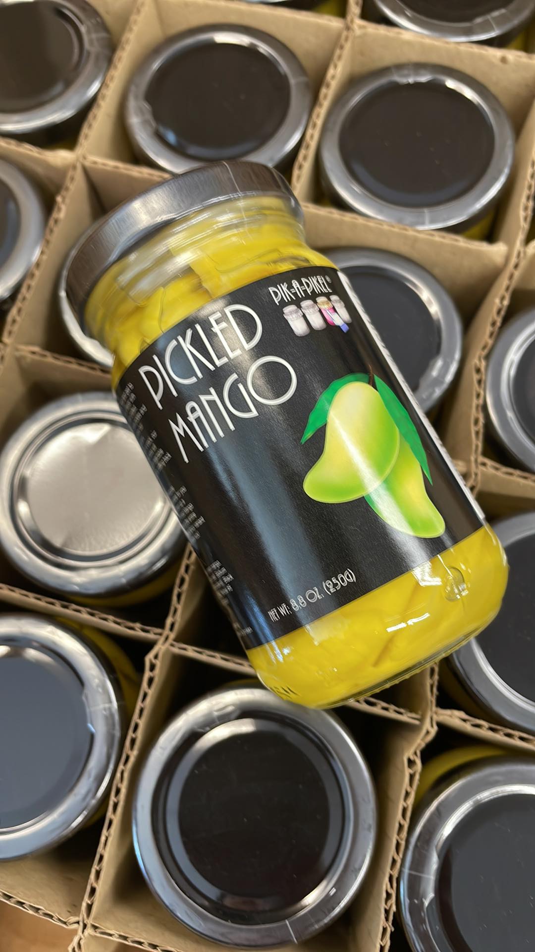 PIK A PIKEL PICKELD MANGO SALSA SPICY 8 OZ