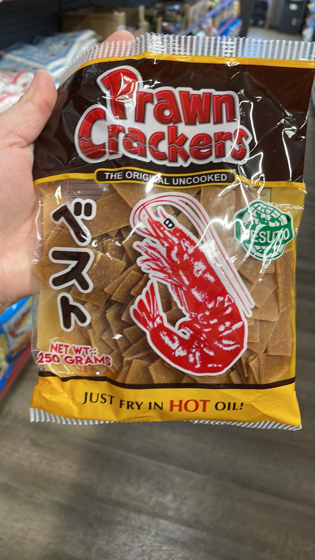 BESUTO PRAWN CRACKERS ORIG 250GRAMS