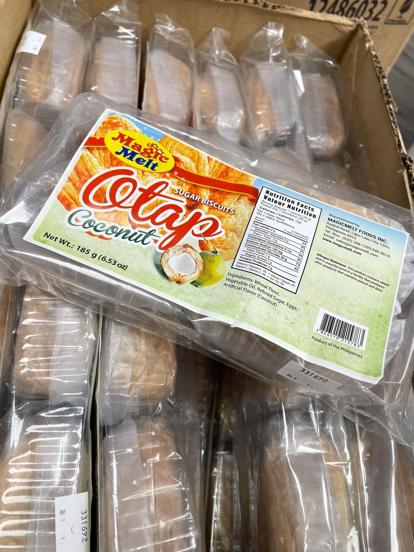 MAGIC MELT COCONUT OTAP 185 GRAMS