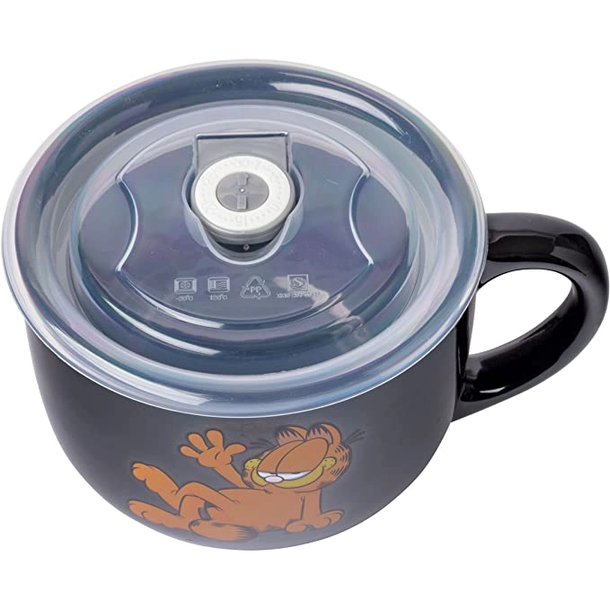 PEANUTS CERAMIC MUG WITH LID