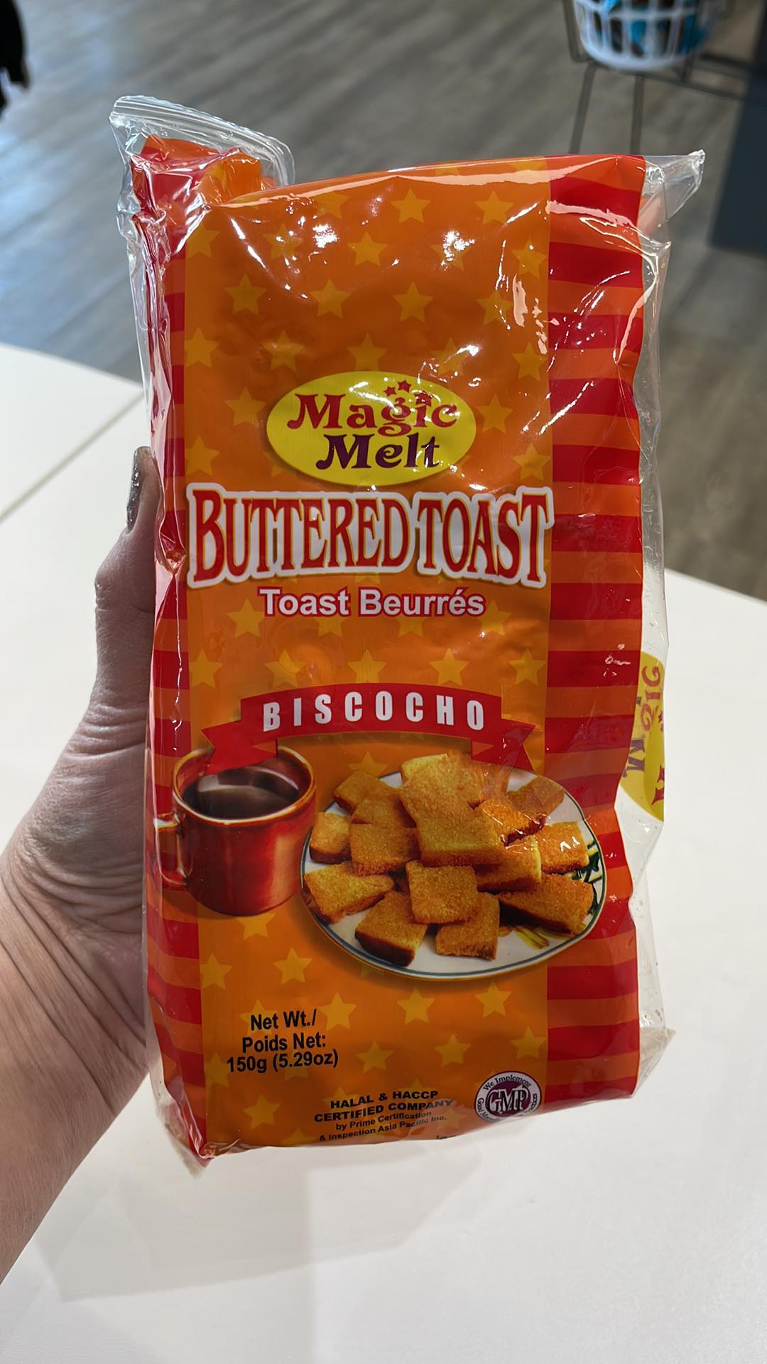 MAGIC MELT BUTTERED TOAST BISCOCHO 150G