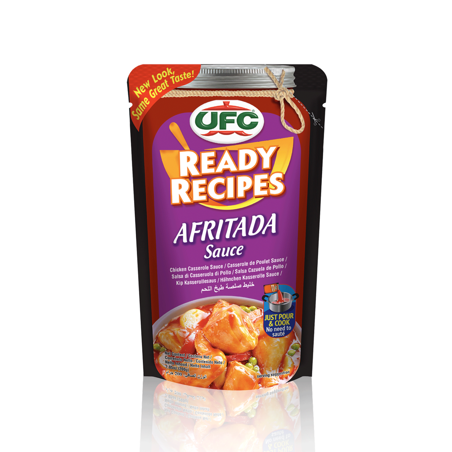 UFC READY RECIPES AFRITADA