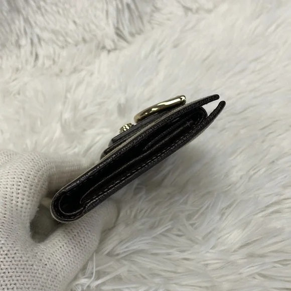 GUCCI BIFOLD MONOGRAM WEBLINE GG WALLET VGC