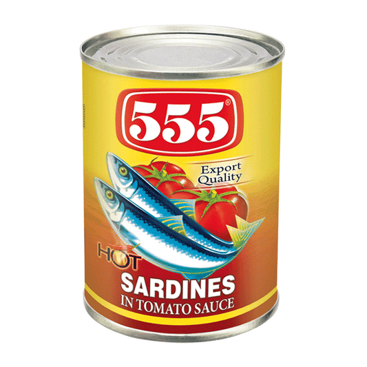 555 SARDINES RED 425 GRAMS