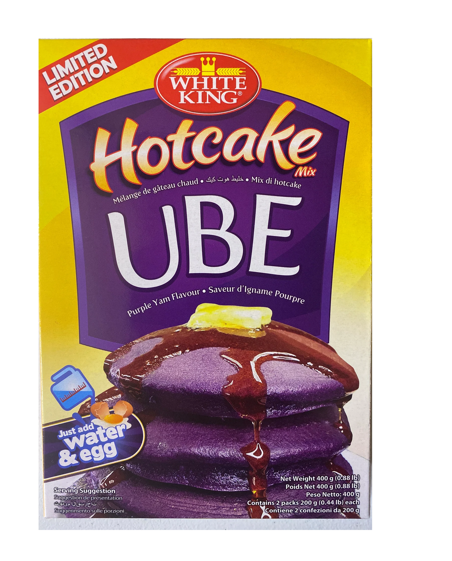 WHITE KING UBE HOTCAKE MIX