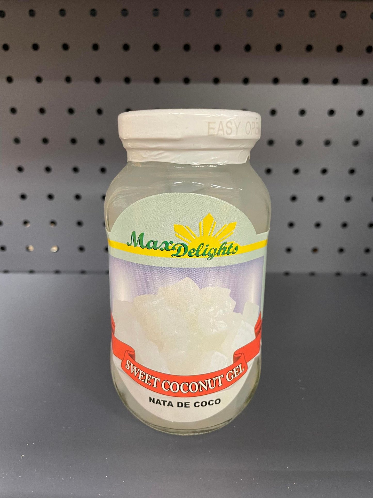 MAX DELIGHT NATA DE COCO ( GREEN, WHITE, RED ) 32 OZ