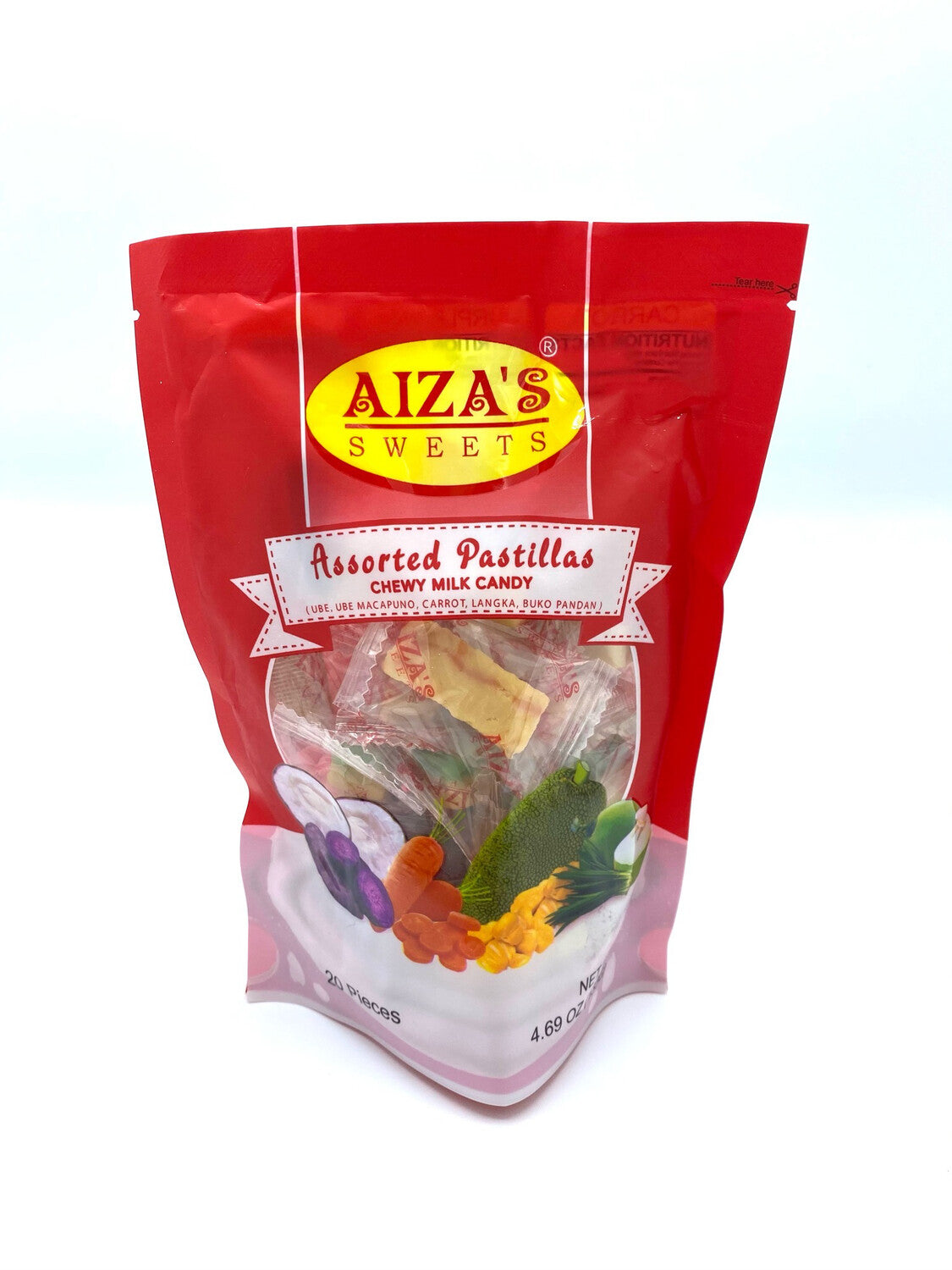 AIZA'S SWEET PASTILLAS ASSORTED 133 GRAMS