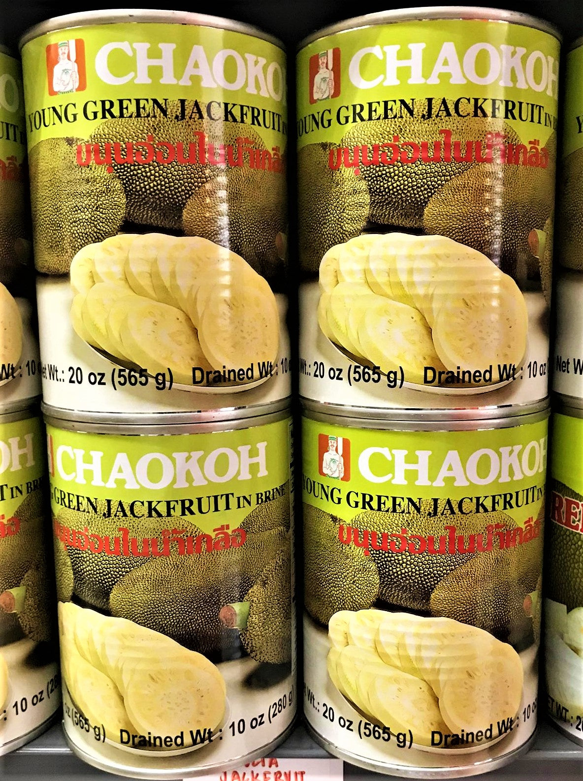 CHAOKOH YOUNG GREEN JACKFRUIT 20 OZ