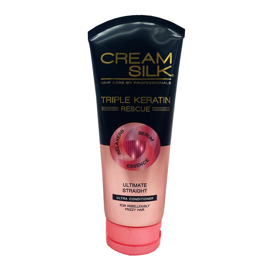 CREAM SILK TRIPLE KERATIN ULTIMATE STRAIGHT 180ML