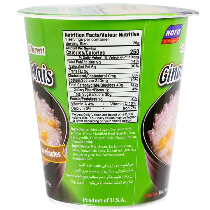 NORA GINATAANG MAIS 75 GR