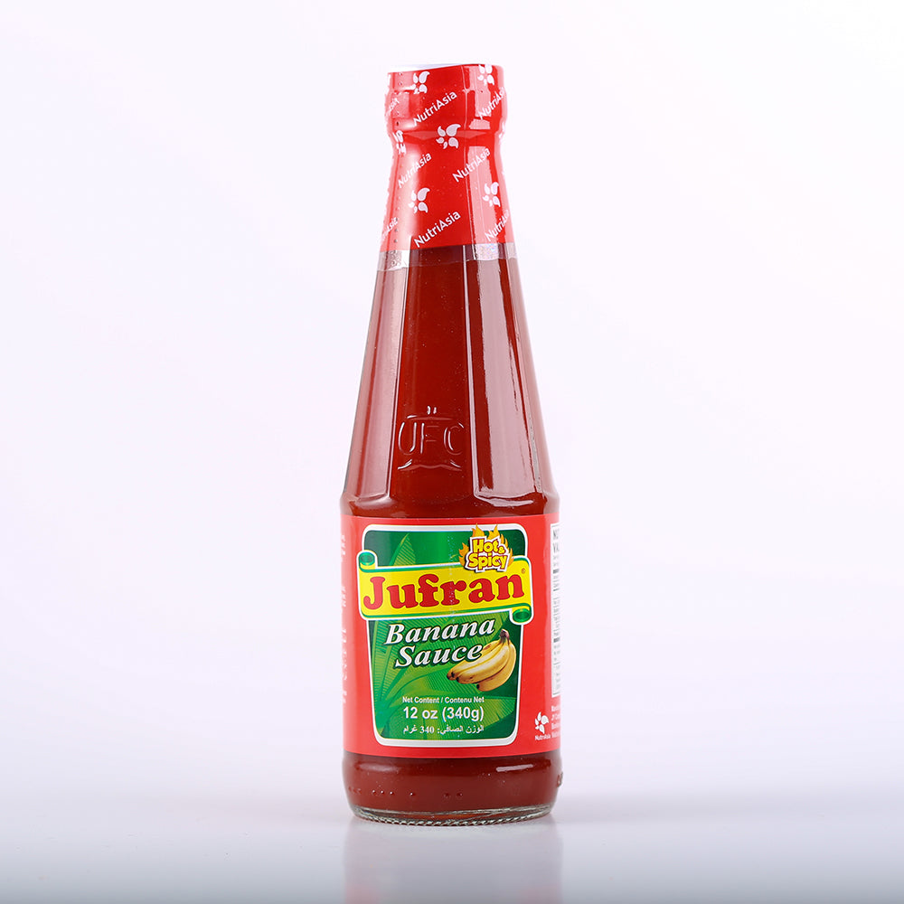 JUFRAN BANANA SAUCE HOT 12 OZ (LIMIT 2)