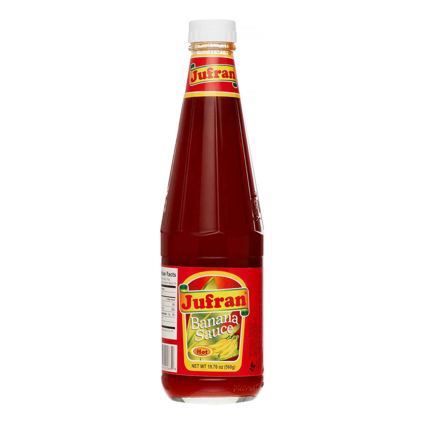 JUFRAN BANANA SAUCE HOT BIG 560 GRAMS (LIMIT 2)