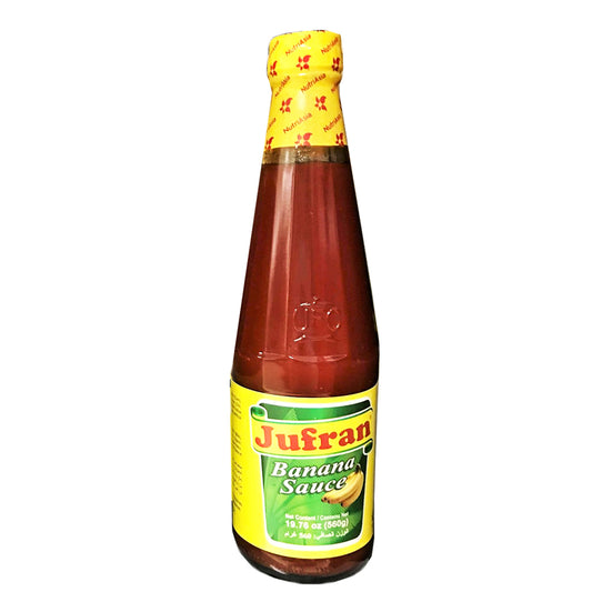 JUFRAN BANANA SAUCE REGULAR BIG 560 GRAMS (LIMIT 2)
