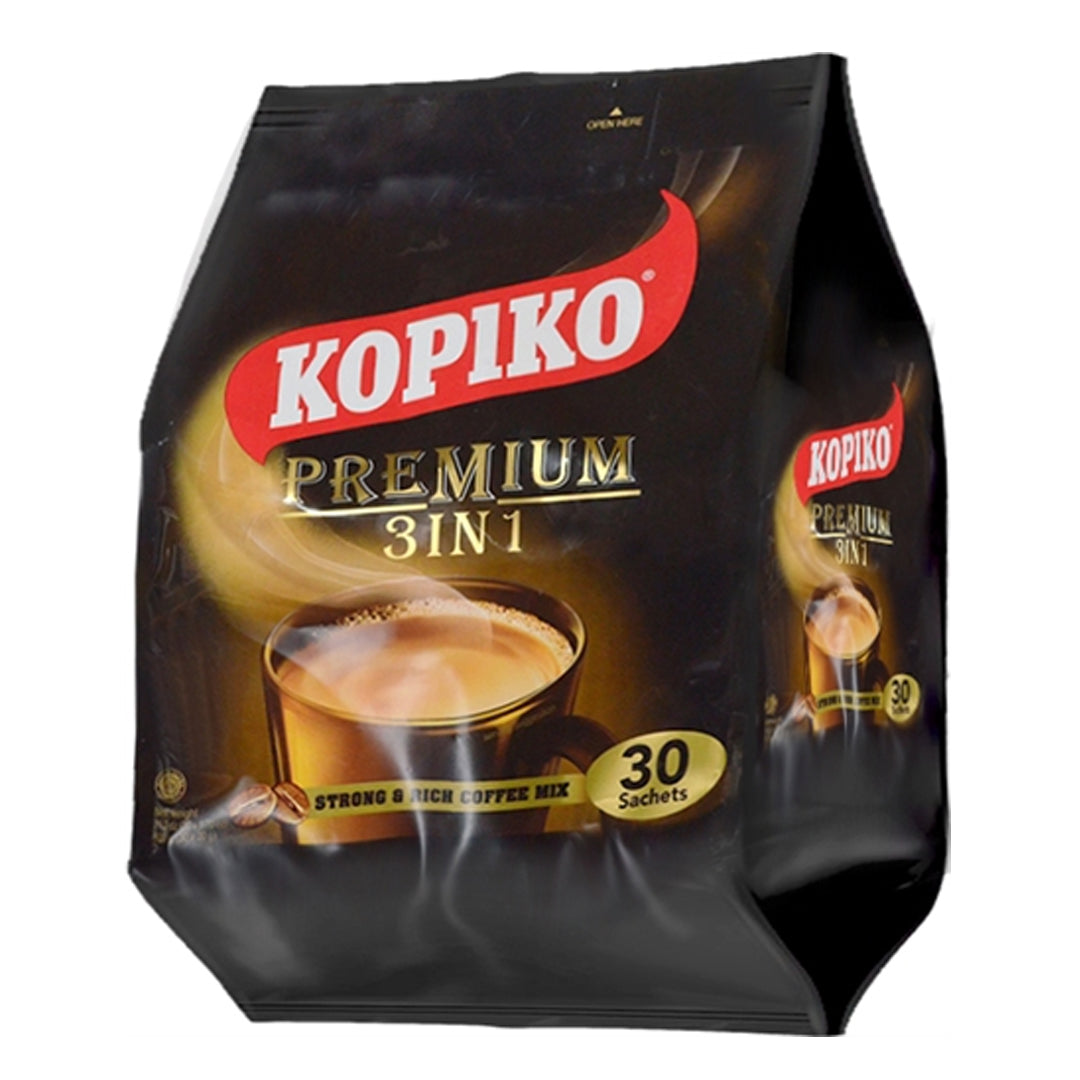 KOPIKO 3-IN-1 PREMIUM COFFEE 30 SACHETS