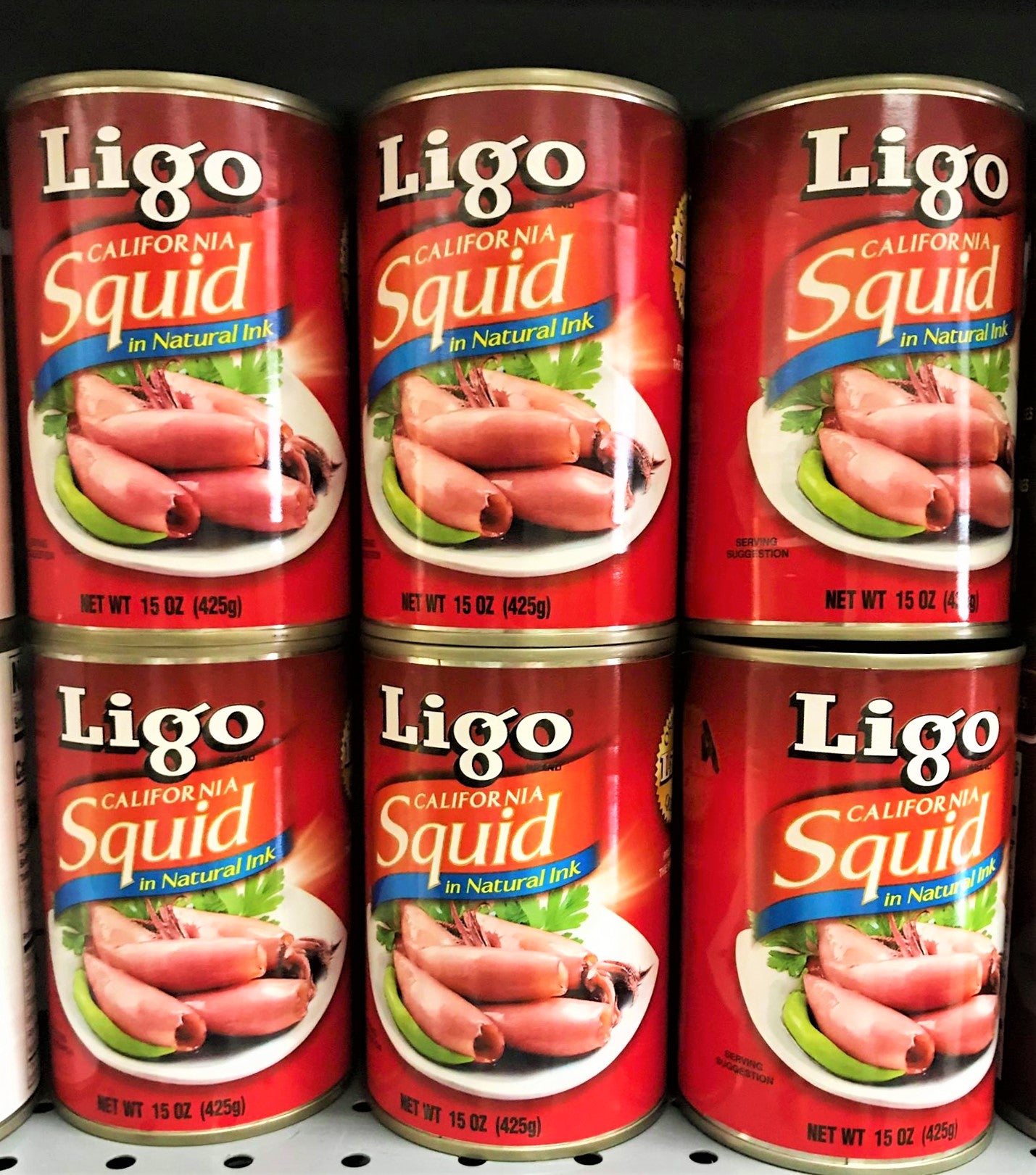 LIGO SQUID IN NATURAL INK 425 ML