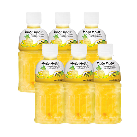 MOGU MOGU PINEAPPLE JUICE 6 PACK SMALL