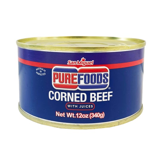 SAN MIG PUREFOODS CORNED BEEF 12 OZ ROUND