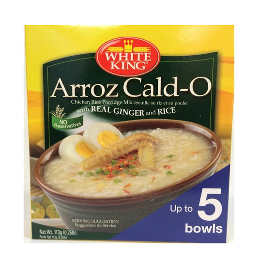 WHITE KING ARROZ CALDO 113 GR 5 BOWLS