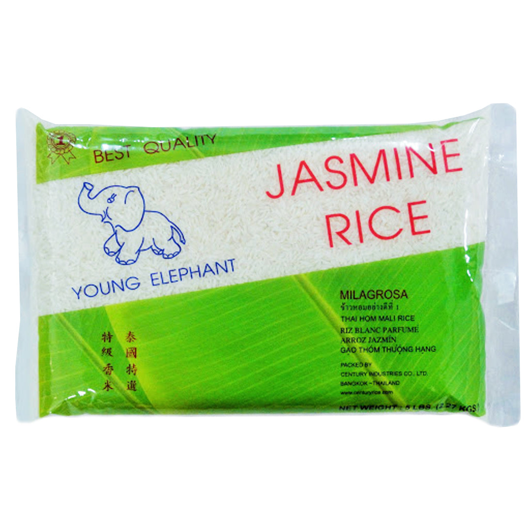 YOUNG ELEPHANT JASMINE RICE 5 LBS