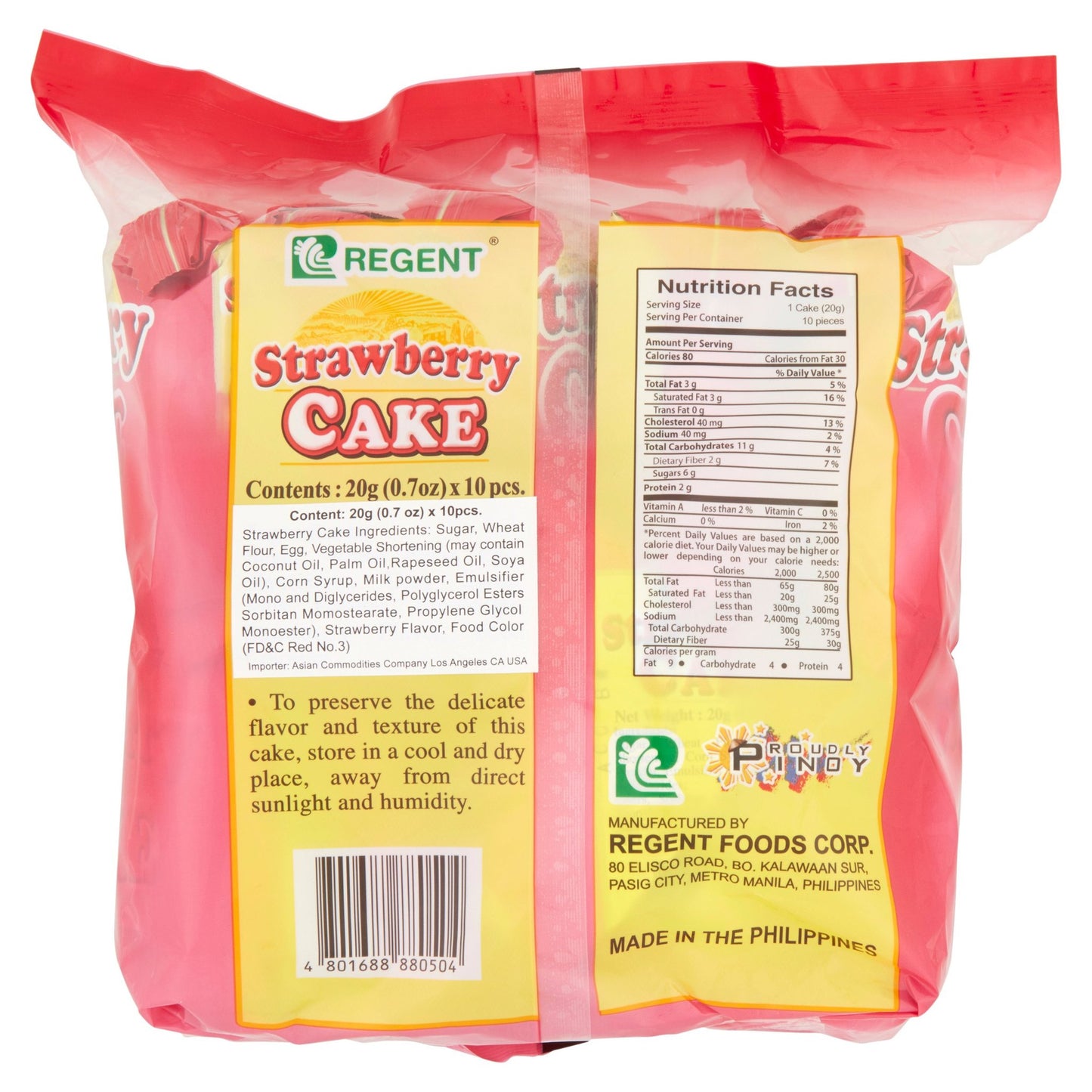 REGENT STRAWBERRY CAKE