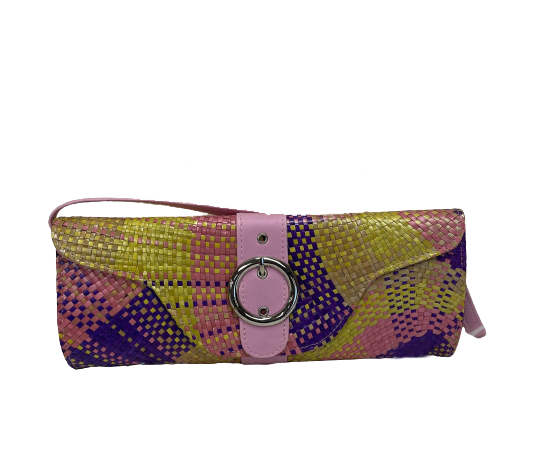 ABACA SHOULDER BAG COLORFUL