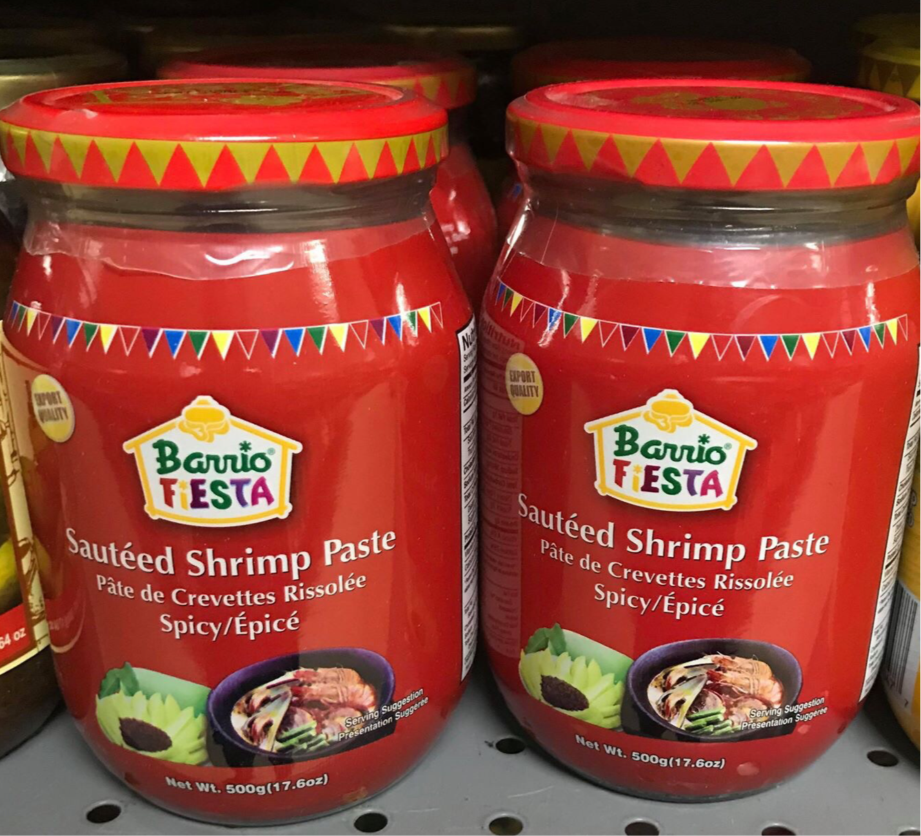 BARRIO FIESTA GINISANG BAGOONG 250 GRAMS SPICY
