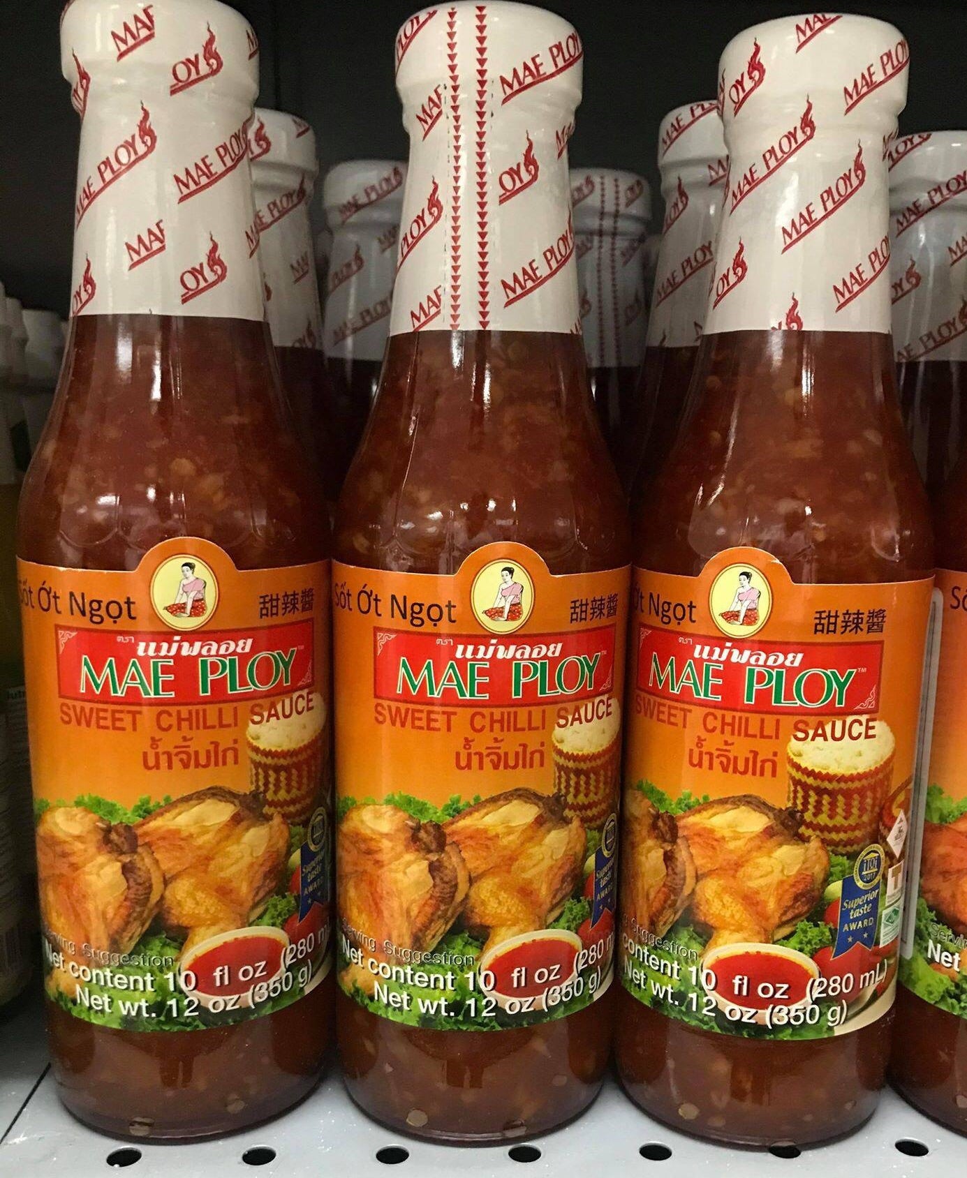 MAE PLOY SWEET CHILI SAUCE 32 OZ