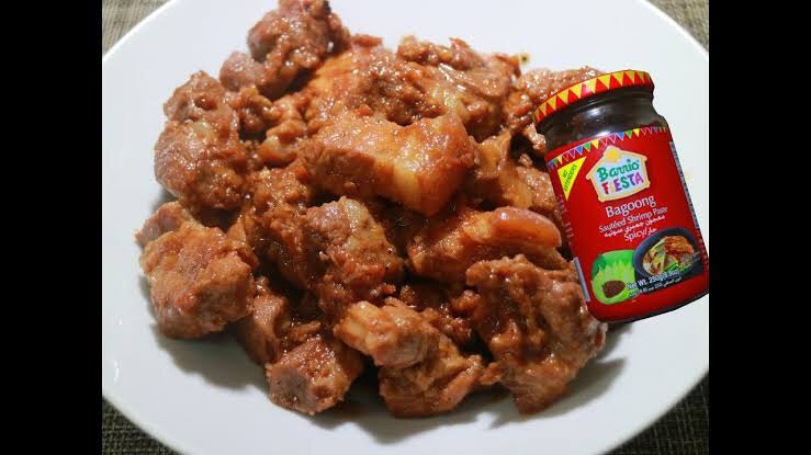 BARRIO FIESTA GINISANG BAGOONG 250 GRAMS SPICY