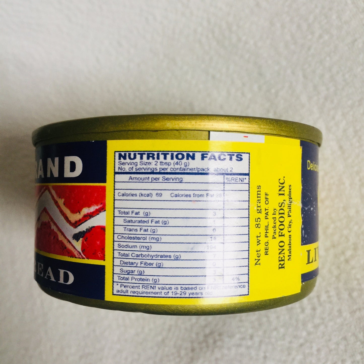 RENO LIVER SPREAD PHILIPPINES