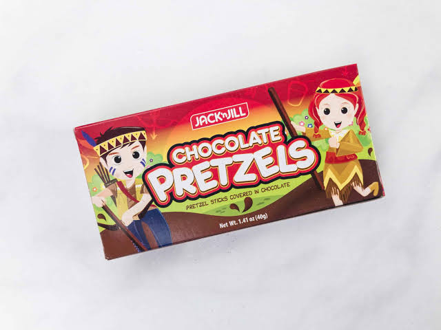 JACK & JILL CHOCO PRETZELS 40 GM