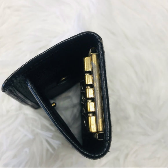 LOUIS VUITTON 4 KEY HOLDER/CASE EPI NOIR CA0022