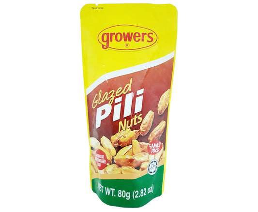 GROWERS GLAZED PILI NUTS 80 GM