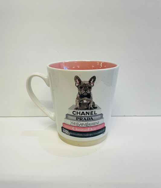 Designer inspired Mug pink