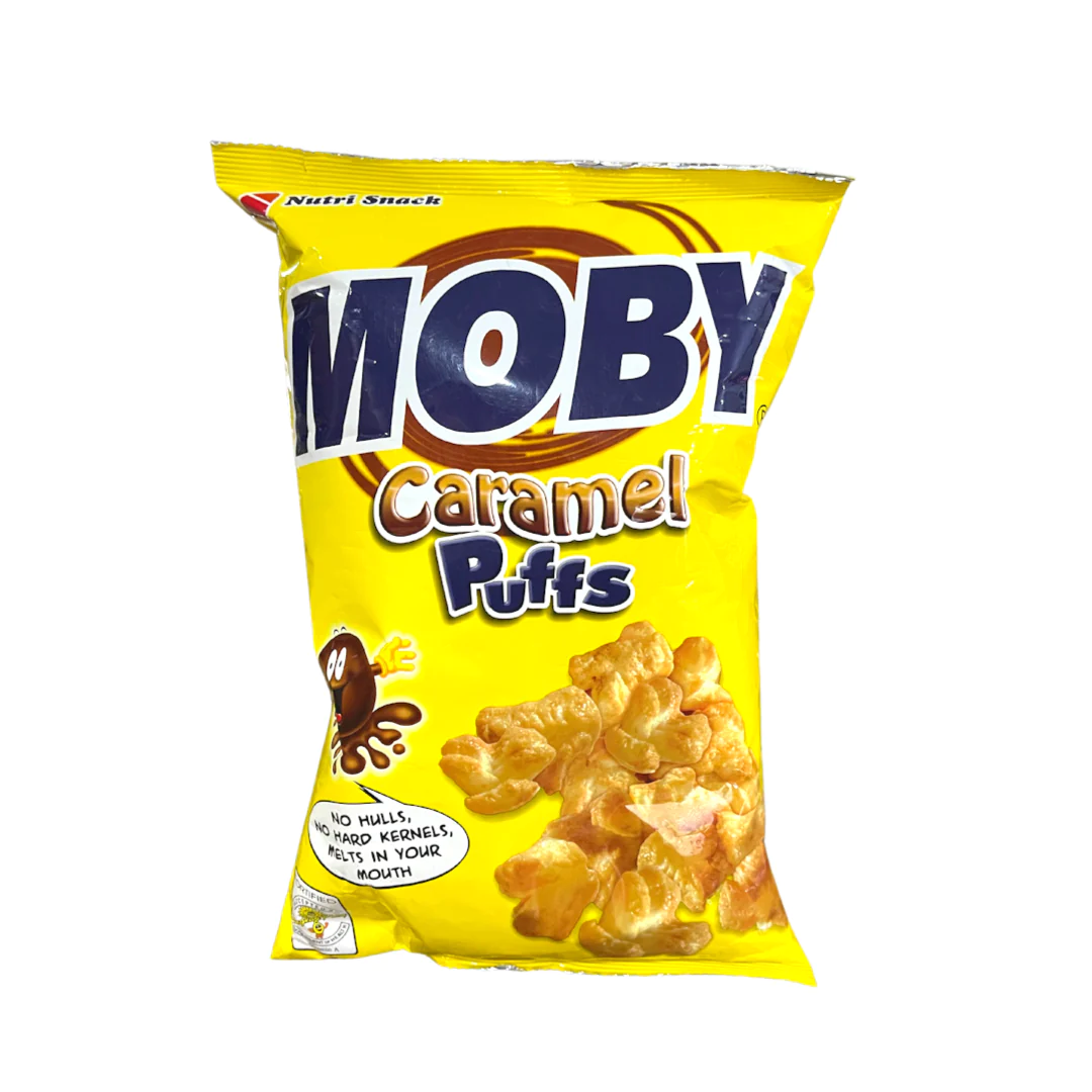NUTRISNACK MOBY CARAMEL PUFFS 90G