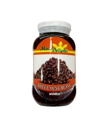 MAX DELIGHT RED MUNG BEANS IN SYRUP 32 OZ