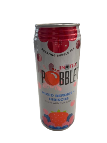 INOTEA POBBLE MIXED BERRIES + HIBISCUS 16 OZ