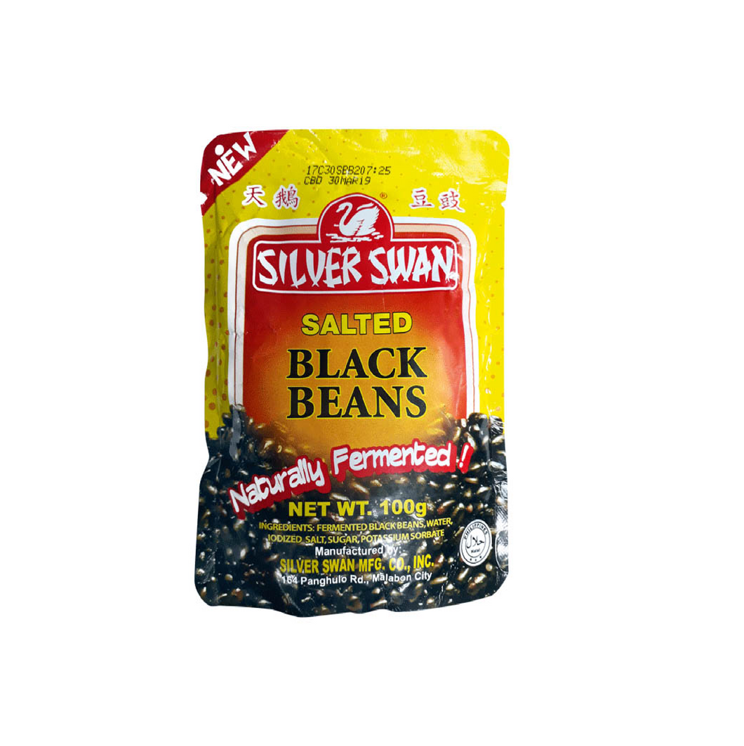 SILVER SWAN SALTED BLACK BEAN (TAUSI) 100 GM
