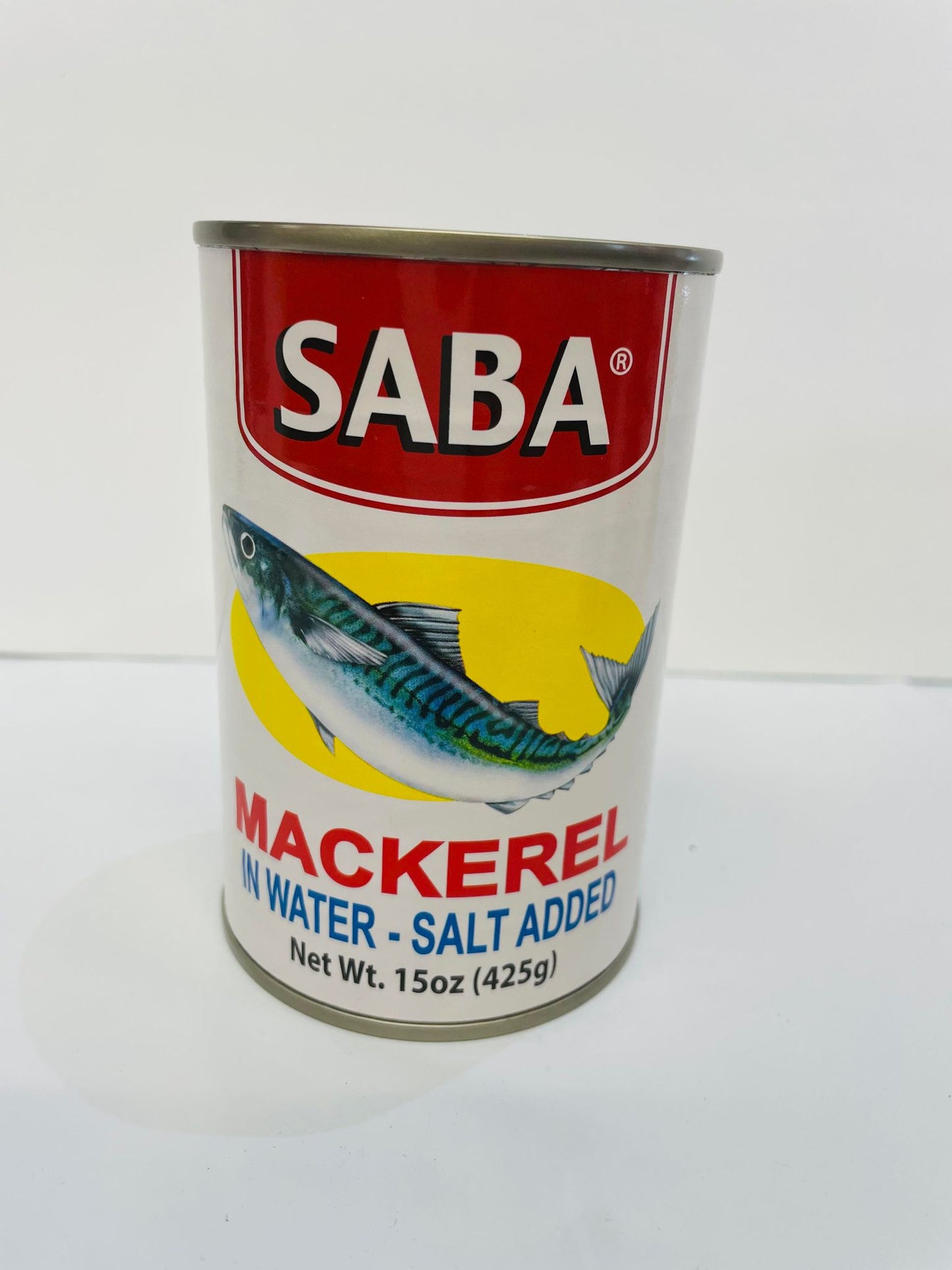 SABA MACKEREL IN WATER SMALL