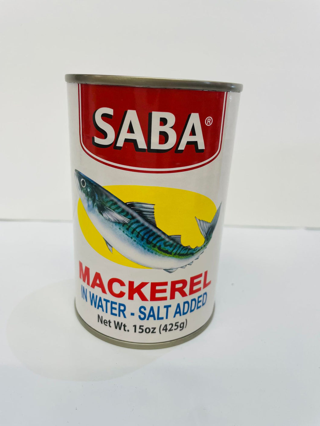 SABA MACKEREL IN WATER 425GRAMS