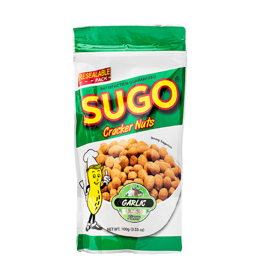 SUGO CRACKER NUTS GARLIC 100GRAMS