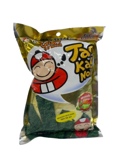 TAOKAENOI CRISPY SEAWEED SNACKS WASABI