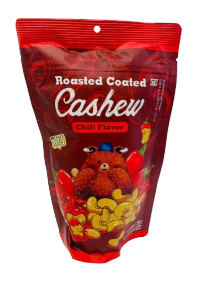 IYES ROASTED COATED CASHEW CHILI  100 GRAMS