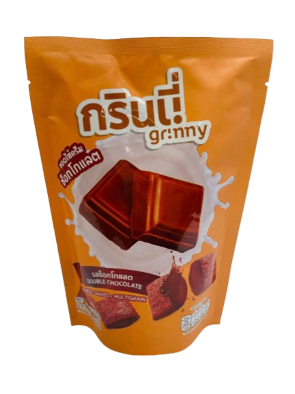GRINNY CHOCO MULTI GRAIN SNACK WITH CHOCO FILLING 60G