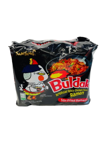 SAMYANG BULDAK  CHICKEN FLAVOR RAMEN 5 PACK