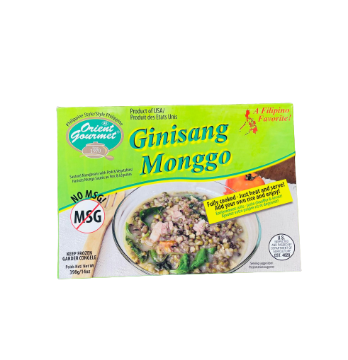 ORIENT GOURMET COOKED GINISANG MONGO 14 OZ
