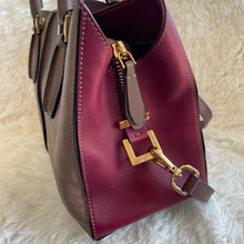 Load image into Gallery viewer, Tod&#39;s 2 Way Bag Plum/Wine/ Brown
